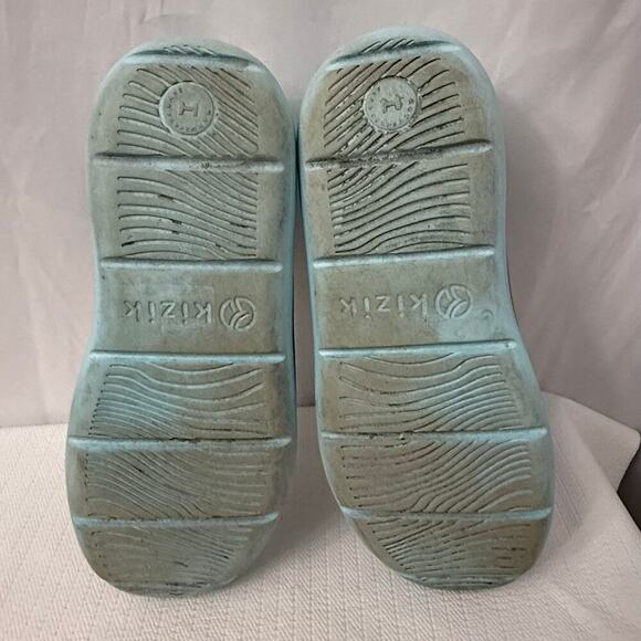 Kizik Roamer Shoes Men's 10 Glacier Blue White Athletic Hands Free Slip On - Picture 10 of 10